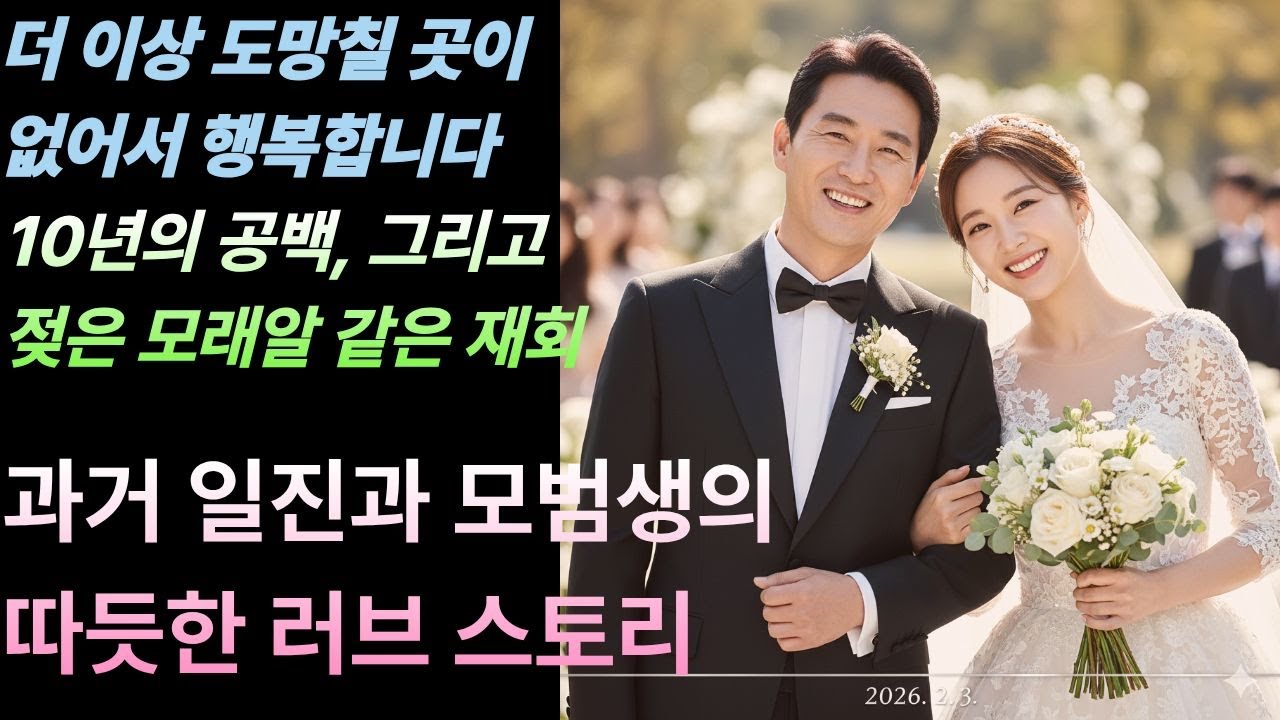 더 이상 도망칠 곳이 없어서 행복합니다