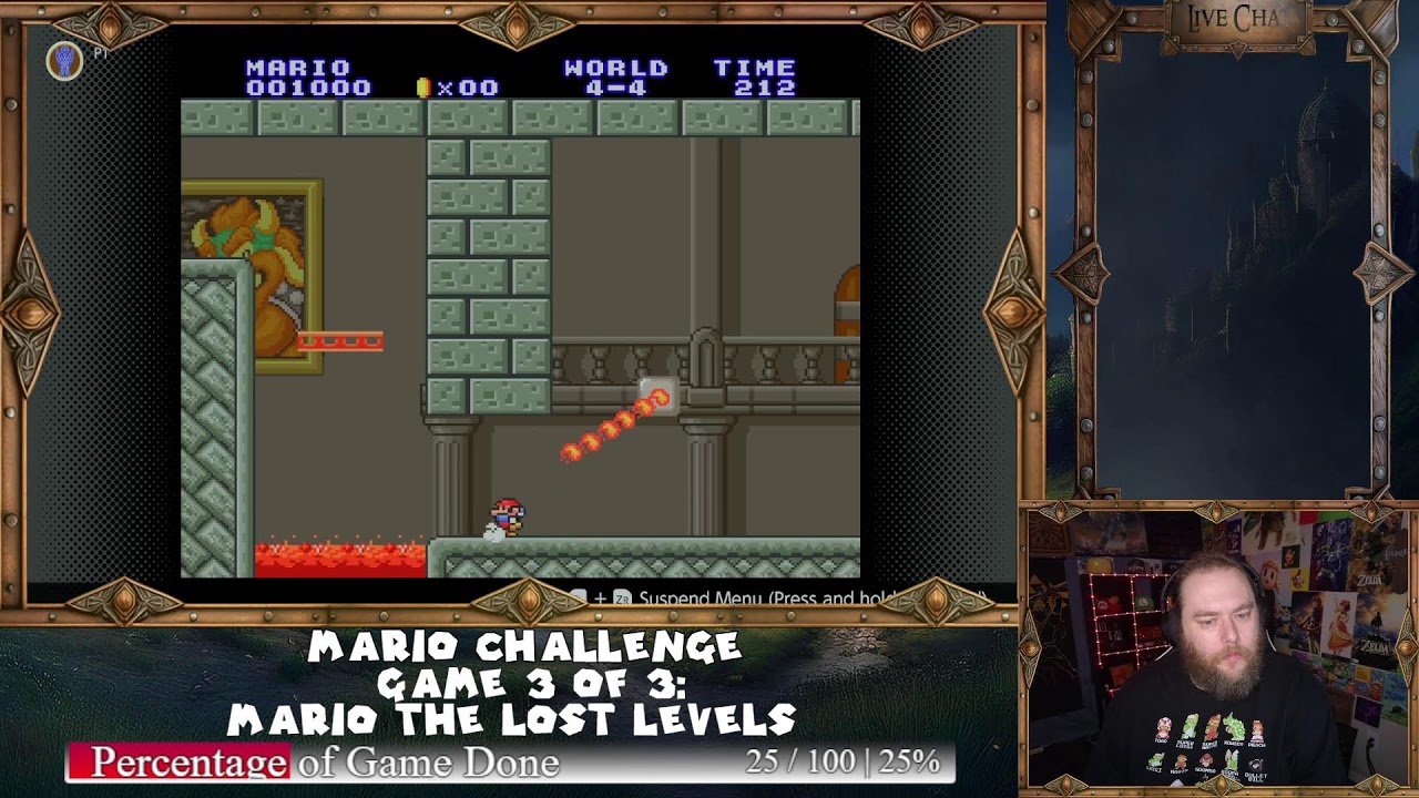 MARIO GAUNTLET: 3 Games, 1 Day, ZERO Excuses! (Lost Levels + Mario Land 1 & 2)