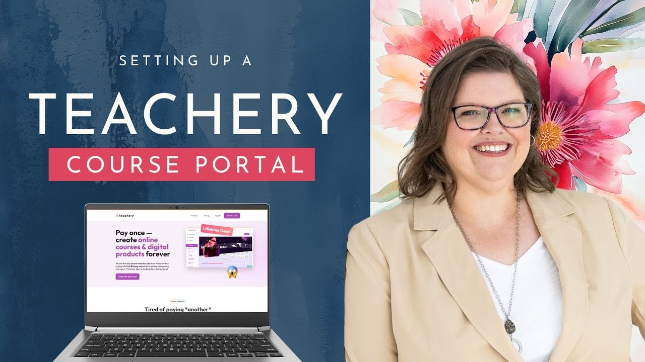 Setting up a course learning portal in Teachery