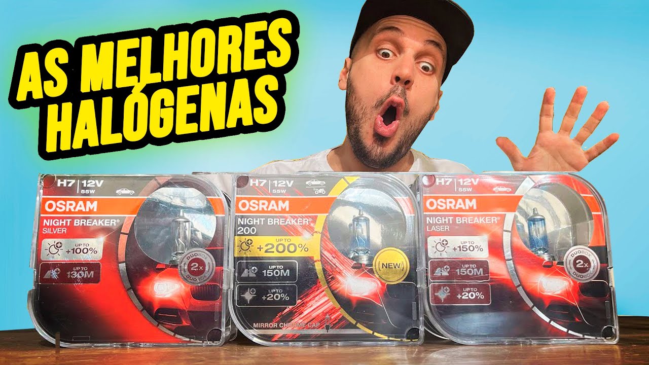 TOP 5 MELHORES LÂMPADAS HALÓGENAS de 2024 (TESTE REAL, COMPARATIVO, REVIEW)