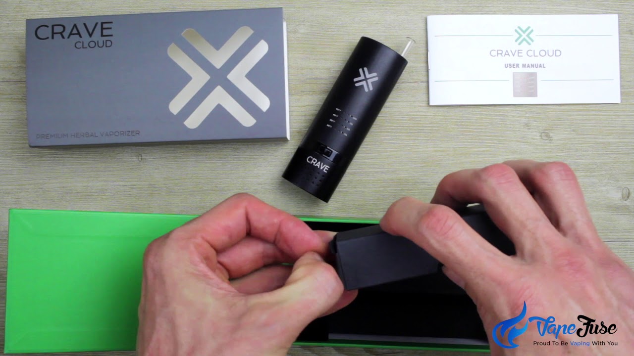 Crave Cloud Portable Vaporizer Unboxing