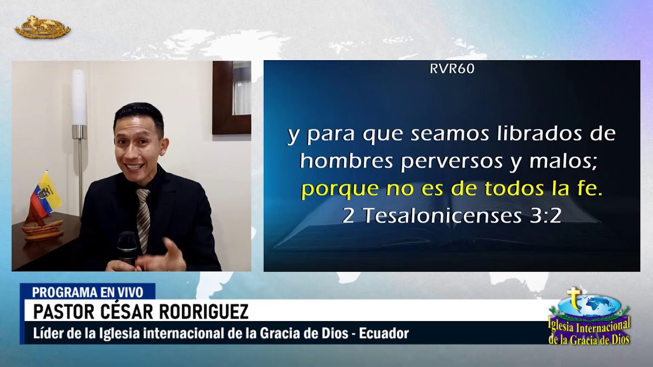 PALABRA DE FE  ||  JUEVES 08. 01. 26 IIGD ECUADOR