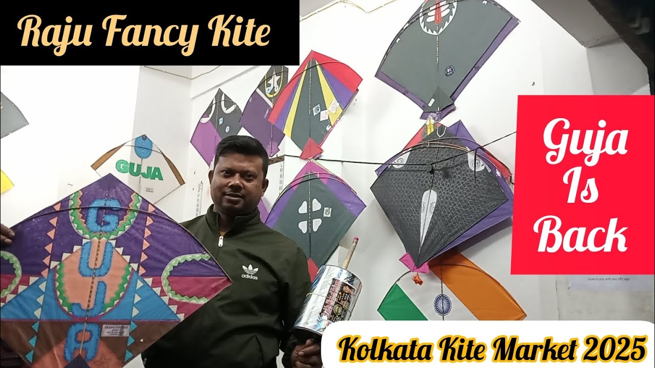 Park Circus Wholesale & Retail Kite Market || Guja Is Back || Kite Market In Park Circus