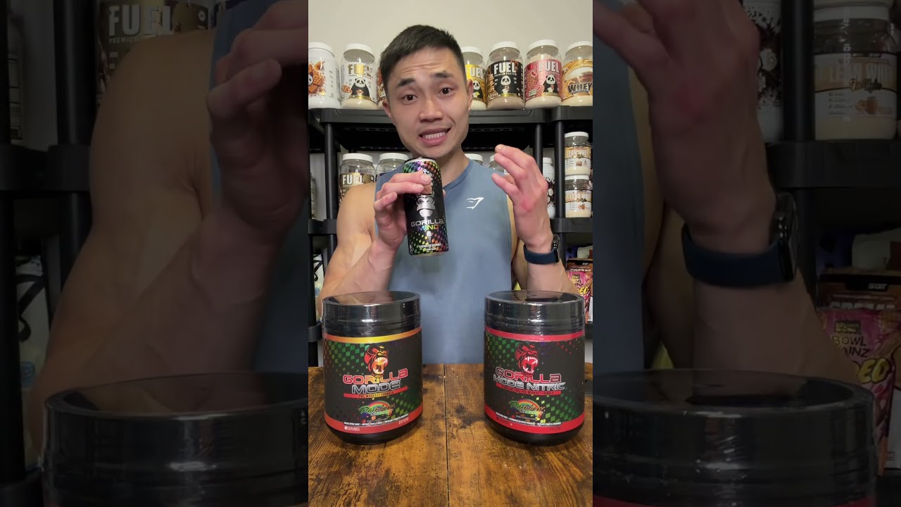 Энергетические напитки и предтренировочные комплексы Gorilla Mind Rainbow Sherbet