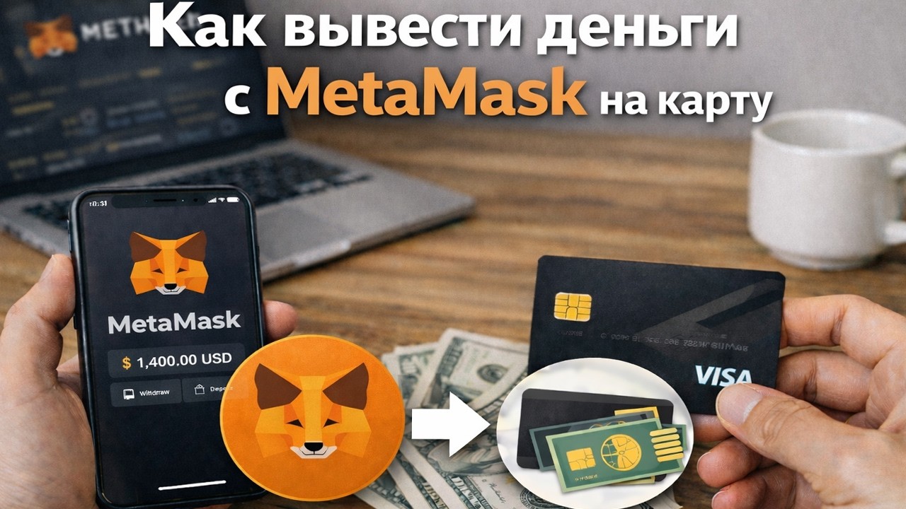 Как вывести деньги с MetaMask на карту
