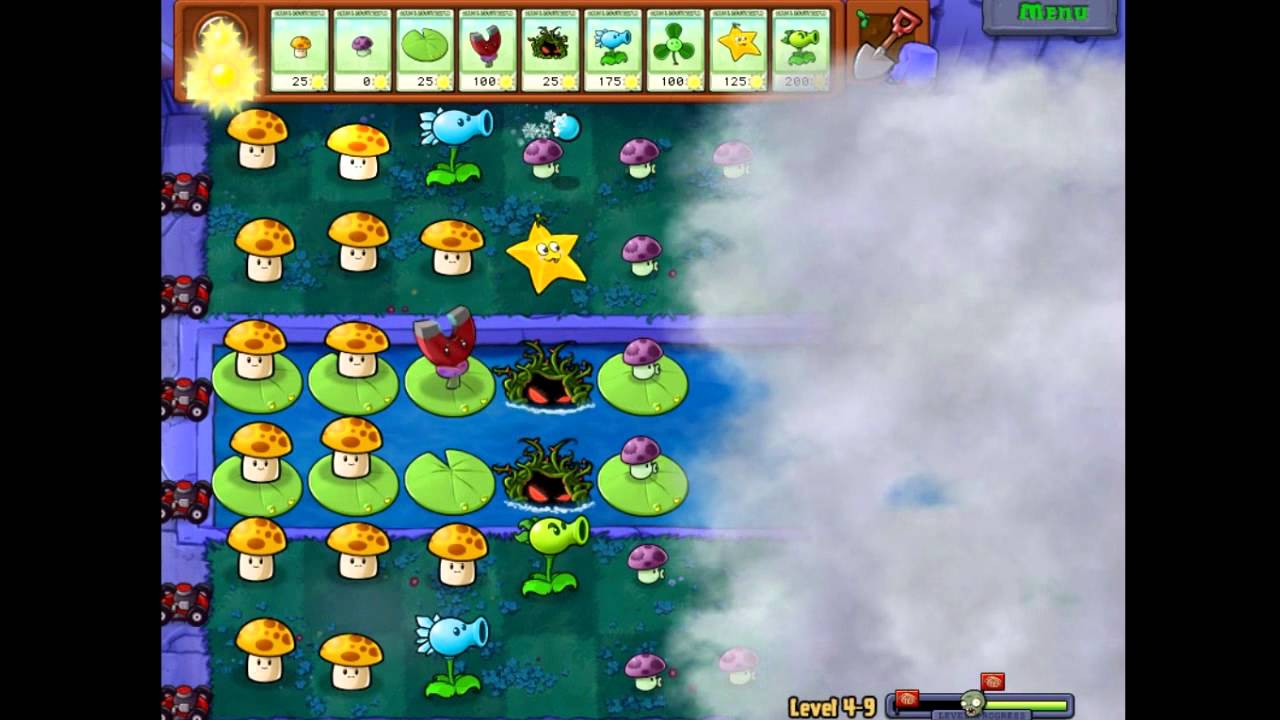 Plants vs Zombies Level 4-9 (PC)