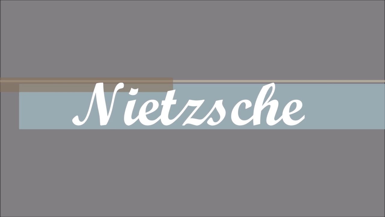 EBAU Islas Baleares - Historia de la Filosofía - Tema 7: Nietzsche