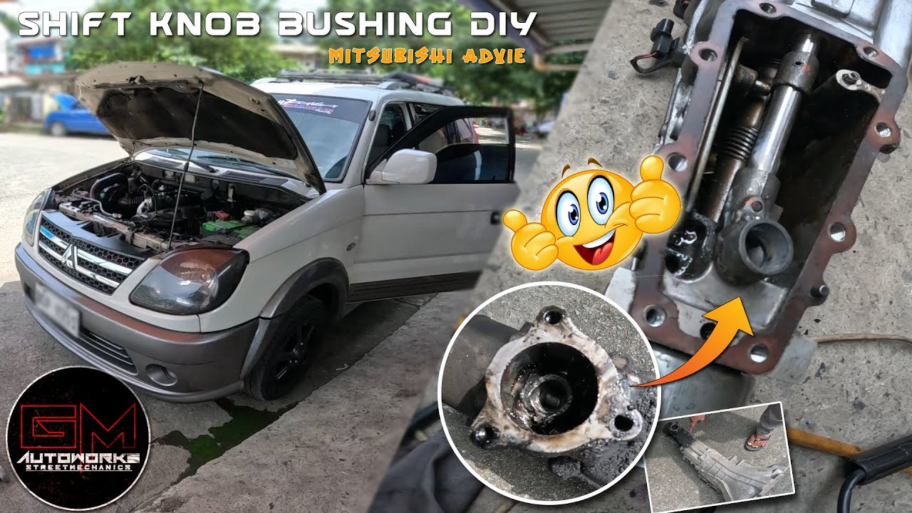 Shift knob bushing (DIY By GMAutoworks) Mitsubishi Adventure
