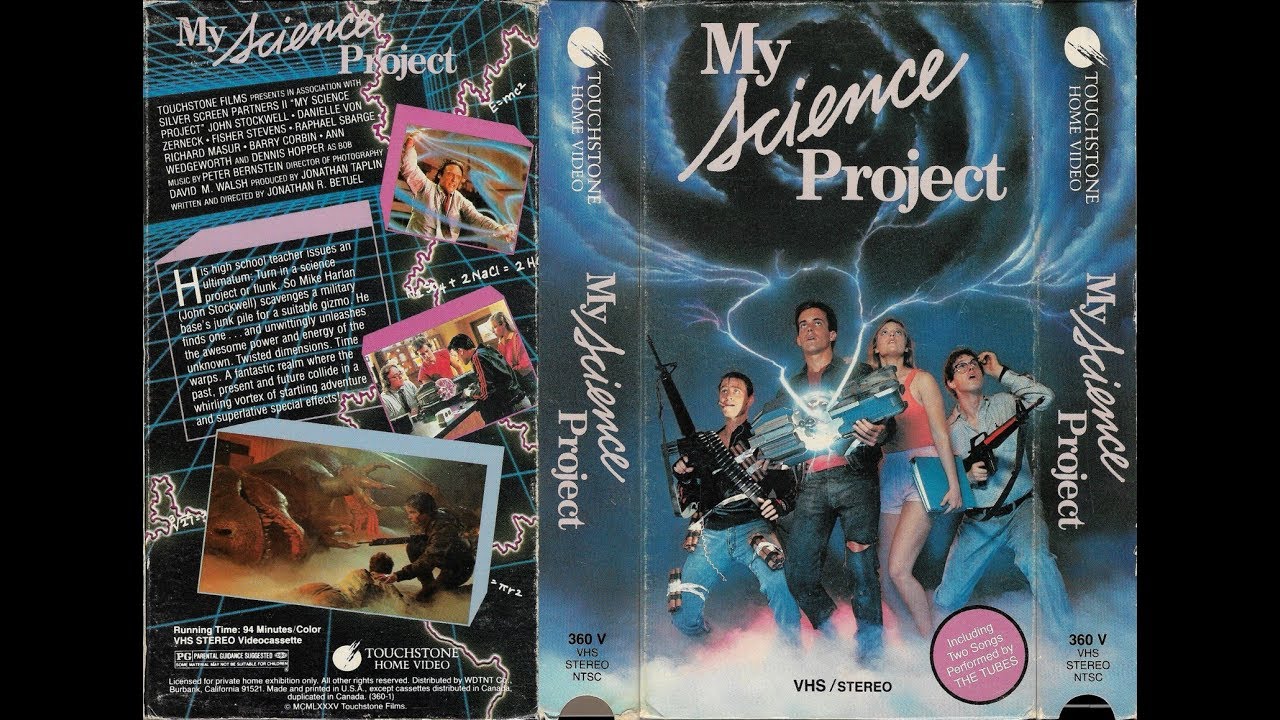 Opening and Closing to My Science Project 1986 VHS
