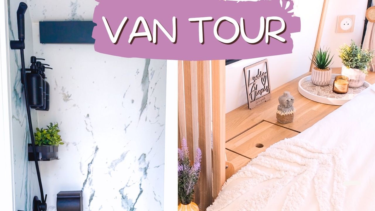 VAN TOUR en 10 minutos en español. DISEÑO y LUJO en una CAMPER