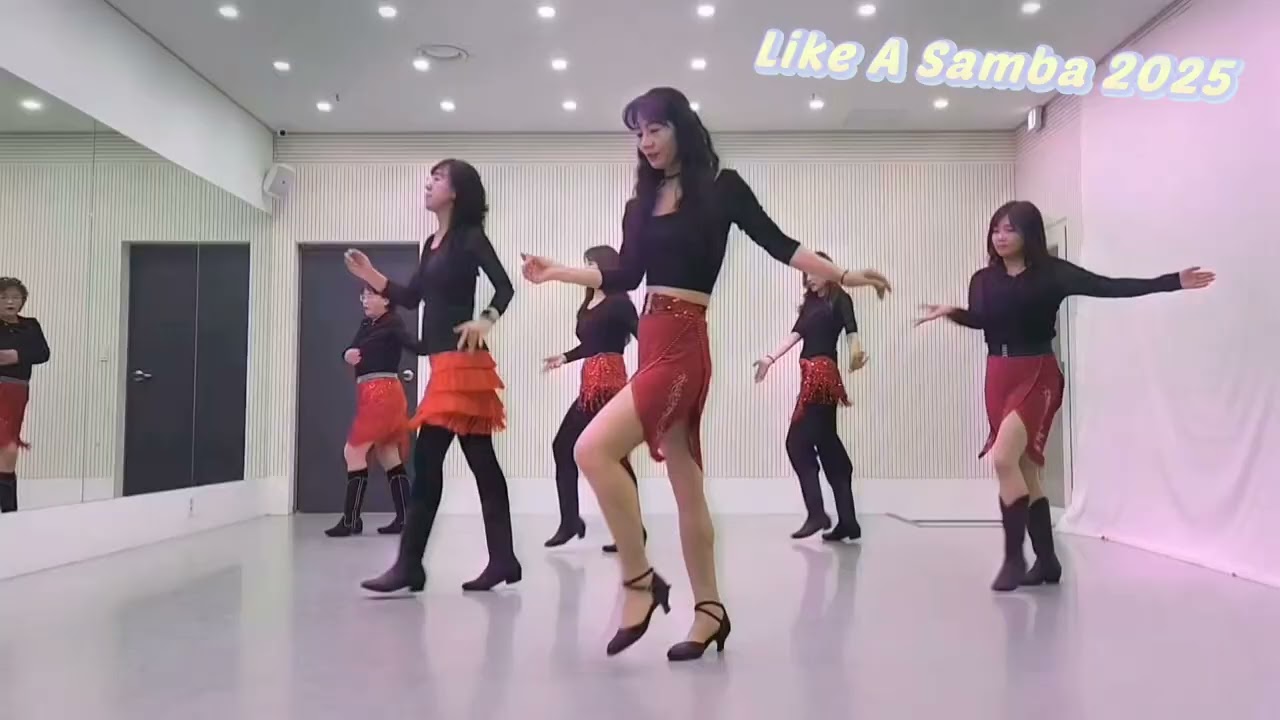 ■Like a Samba 2025■  #토요강사동호회 #라인댄스 #linedance #고양시 #일산 #like a samba