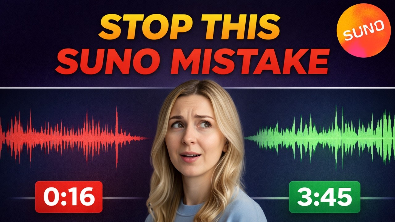 Make Full 3-Min Songs in Suno AI (Avoid This Mistake)