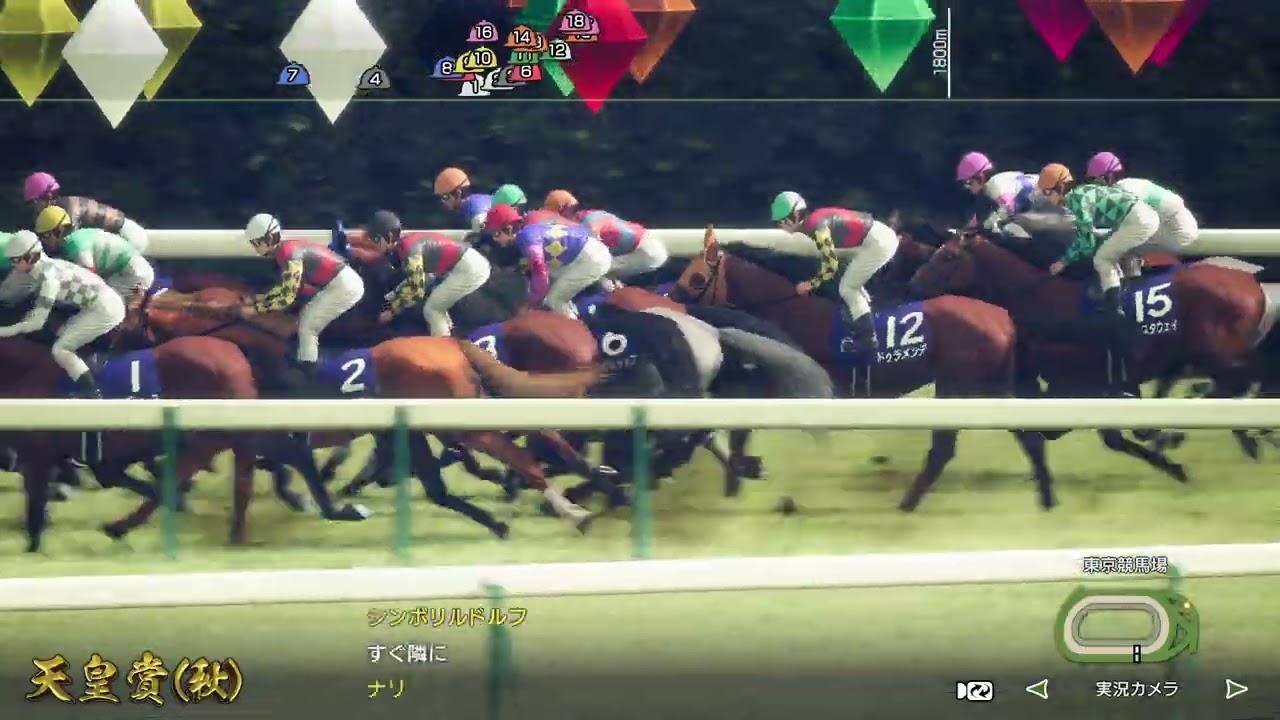 【ウイポ10】今日の秋天