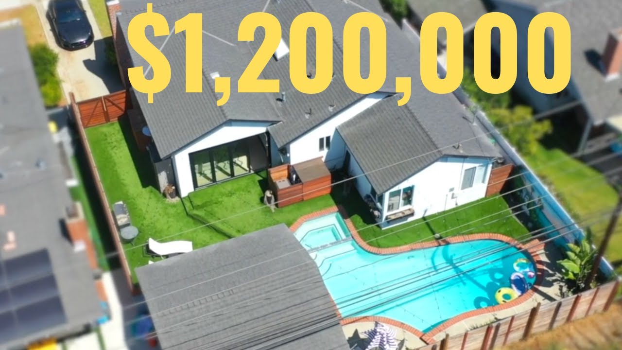 Inside a $1,200,000 Home / Back Yard Oasis: Long Beach