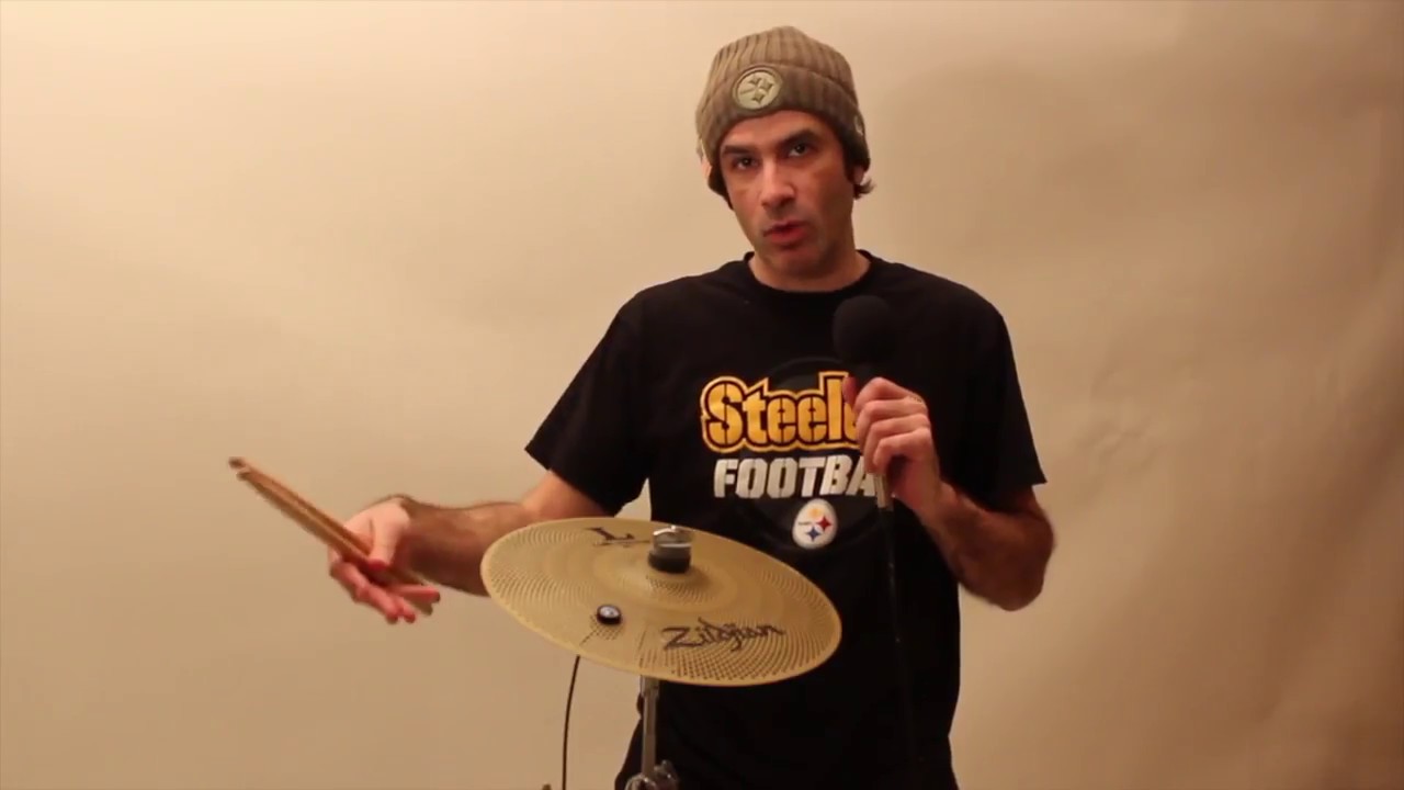 Magnatrack Drum Trigger Test - Cymbal