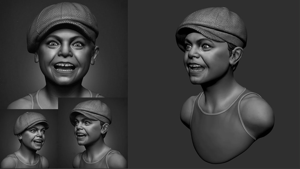 Gavroche - Zbrush Timelapse