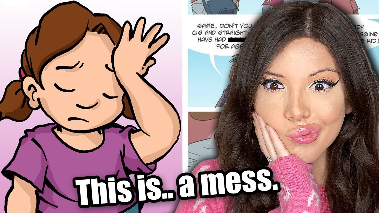 Reacting to Transgender Kid Comics.. MAKE IT STOP
