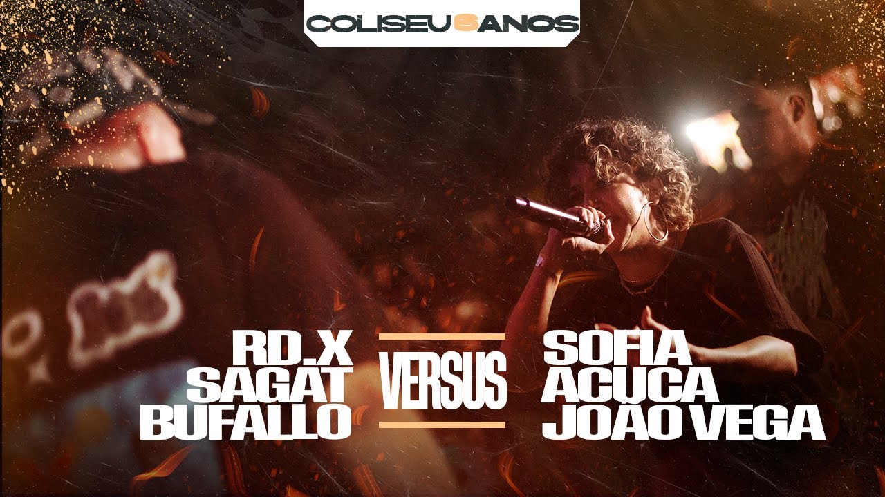 RD.X, SAGAT E BUFALLO X SOFIA, JOÃO VEGA E ACUCA - 1ª FASE -  6 ANOS BATALHA DO COLISEU
