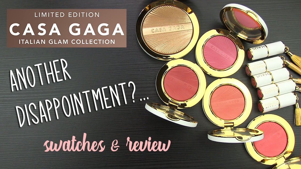 Haus Laboratories CASA GAGA Collection // Swatches & Review