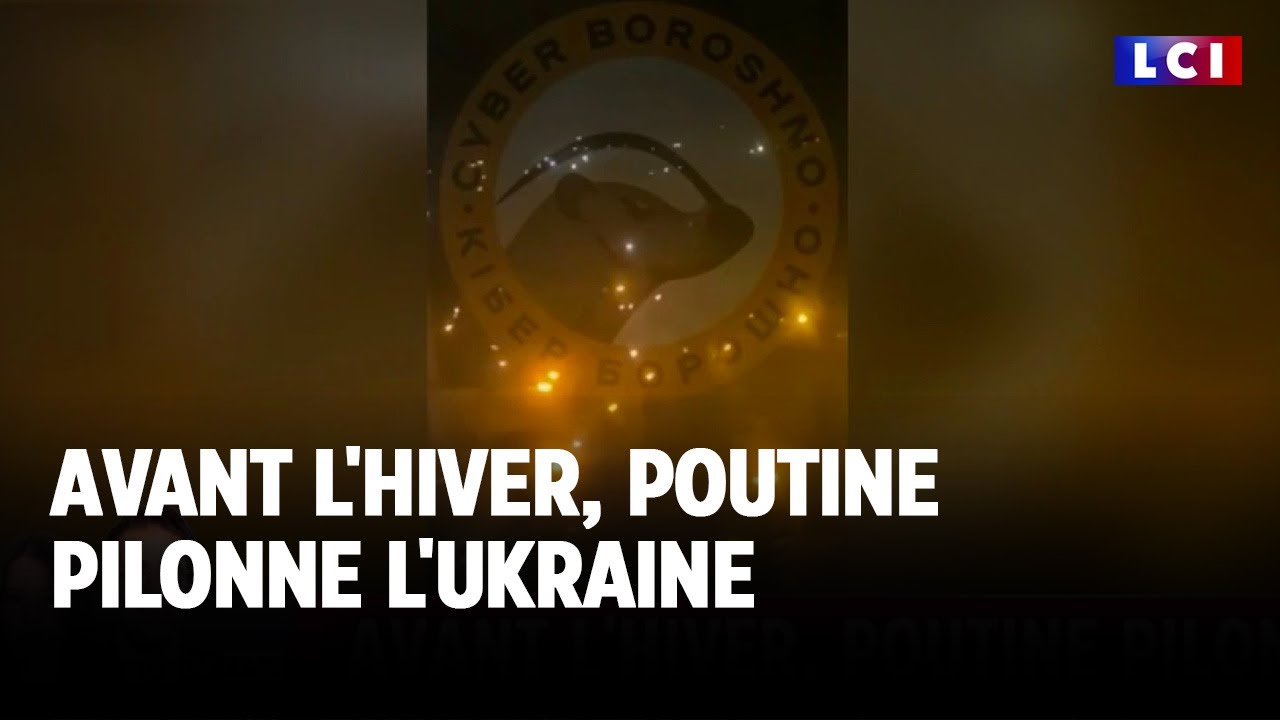 Avant l'hiver, Poutine pilonne l'Ukraine ｜LCI