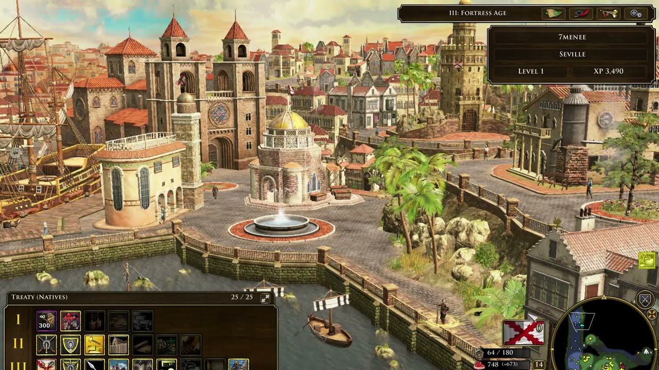 Age Of Empires 3 Online Gameplay