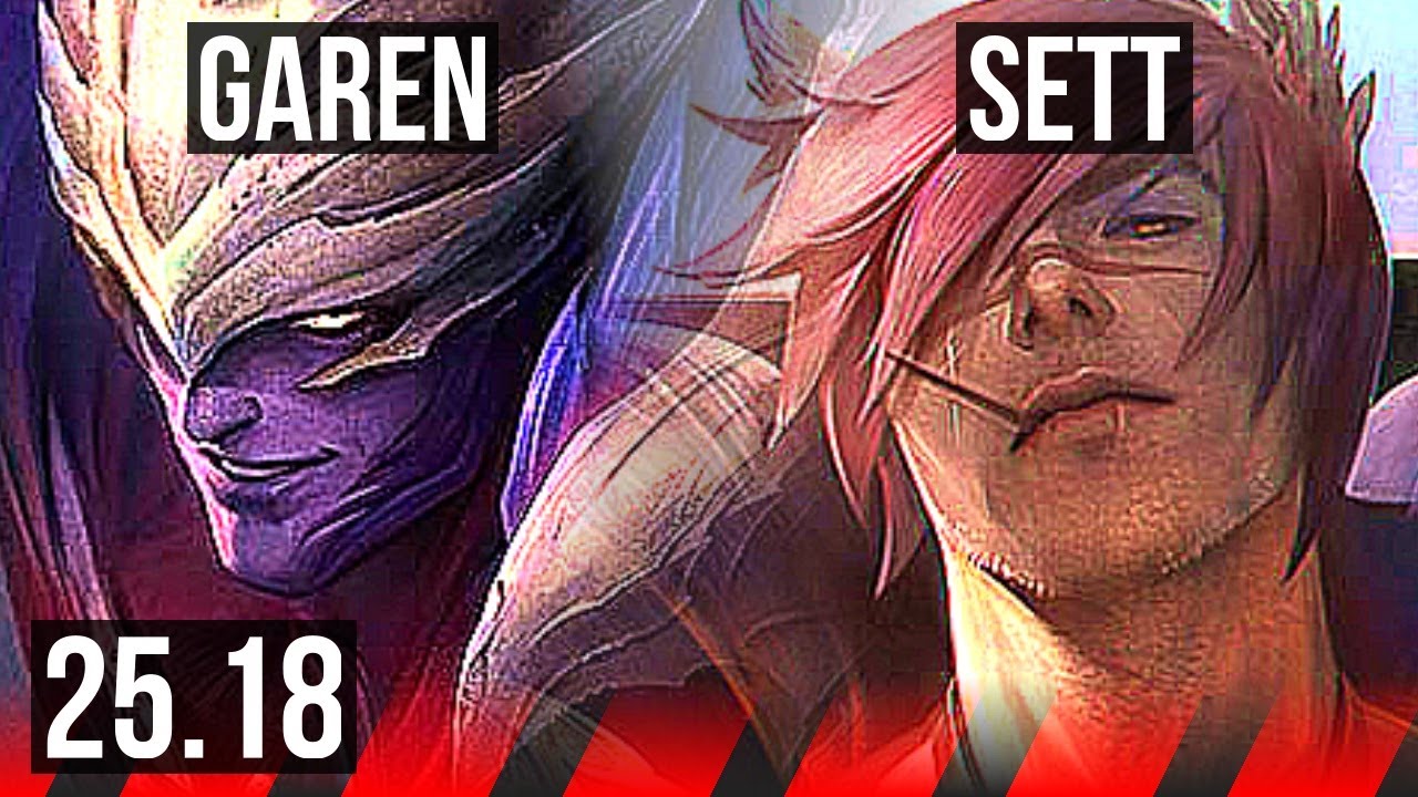 GAREN vs SETT (TOP) | KR Master | 25.18
