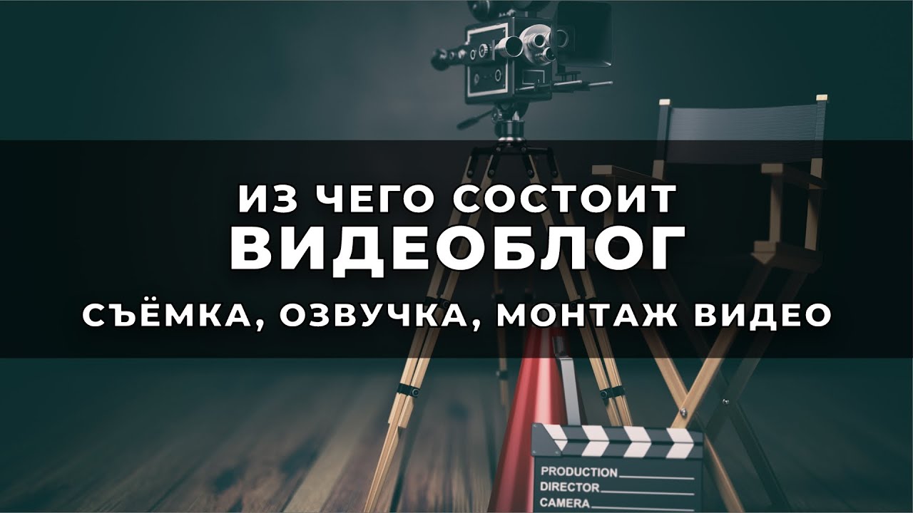 Из чего состоит видеоблог. Съёмка, озвучка, монтаж видео. Карма на Яндекс Дзен.