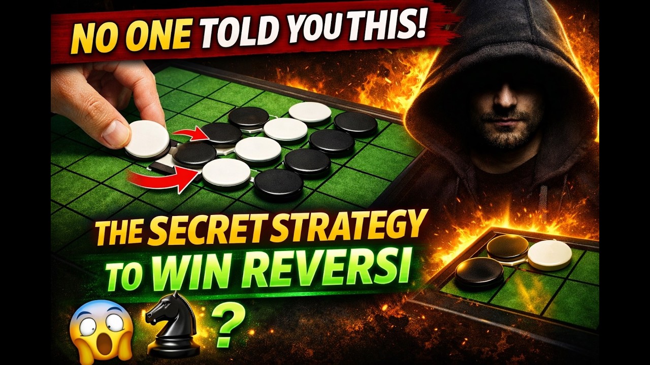No One Told You This! The Secret Strategy to Win Reversi