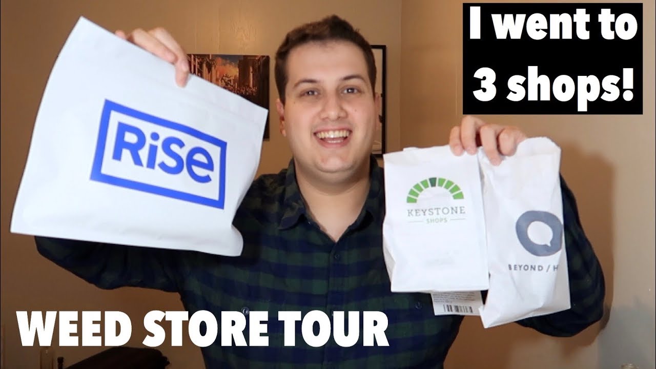 WEED STORE TOUR! (Weed & Wax in Pennsylvania)