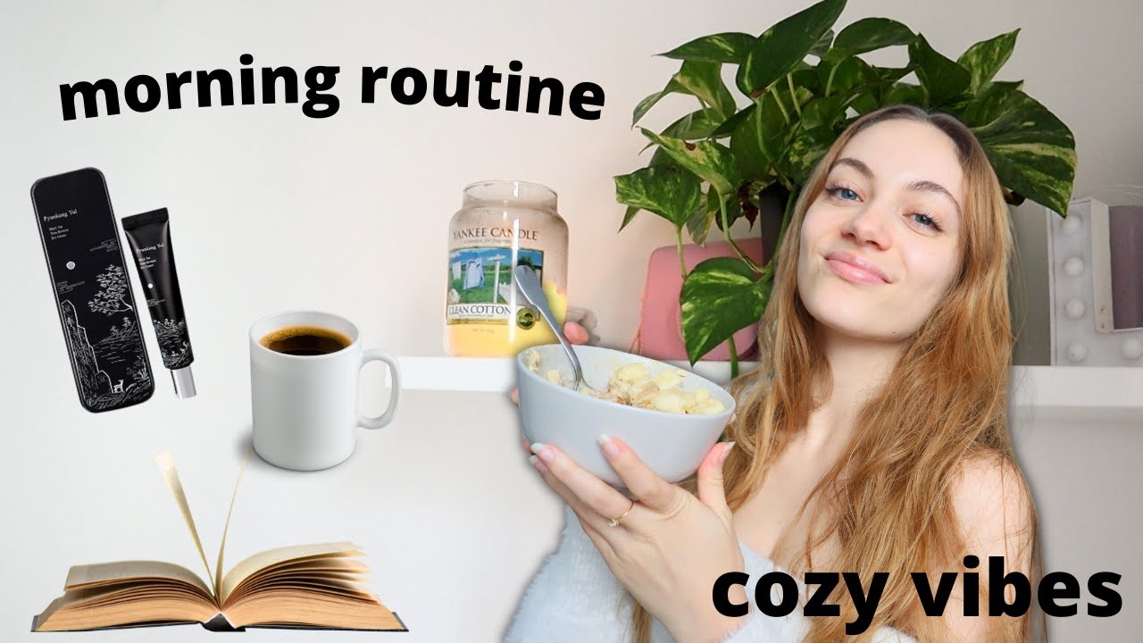 My cozy fall morning wellness routine // skincare routine, what I eat and more + GIVEAWAY!