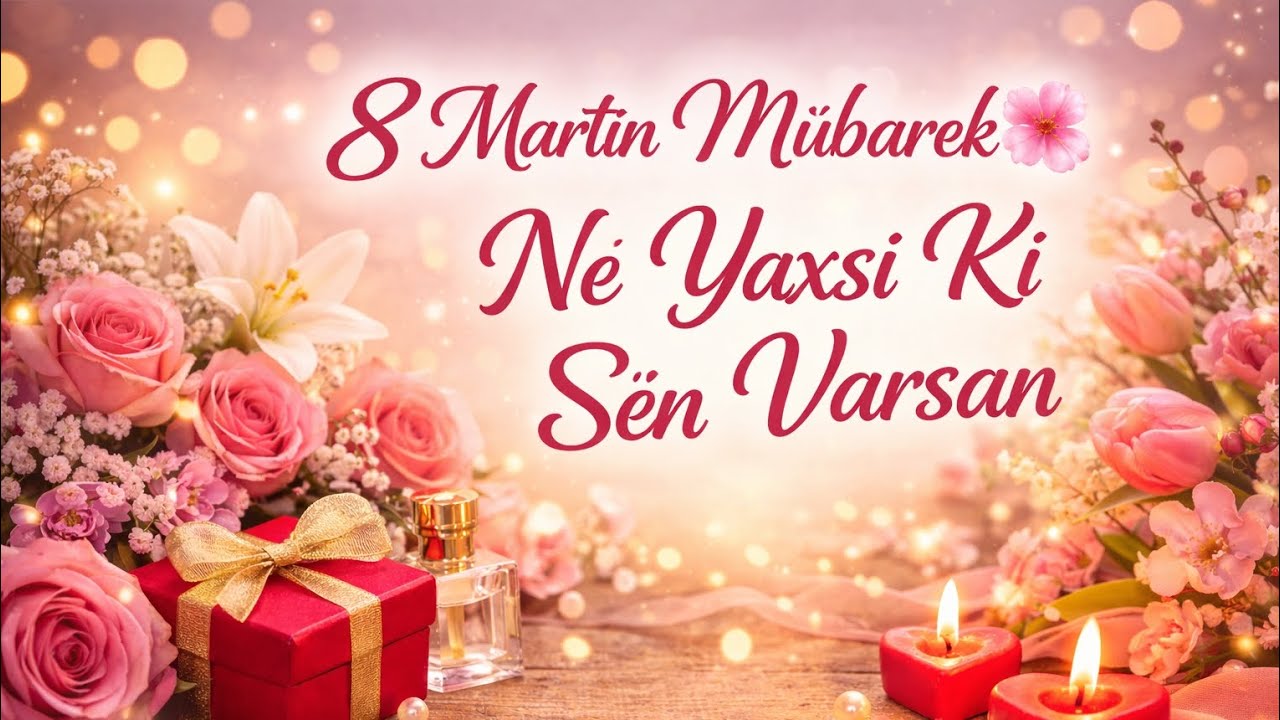 Martın Mübarək 🌸 Nə Yaxşı Ki Sən Varsan | Qadınlar Gününə Özəl Pop Hit 2026