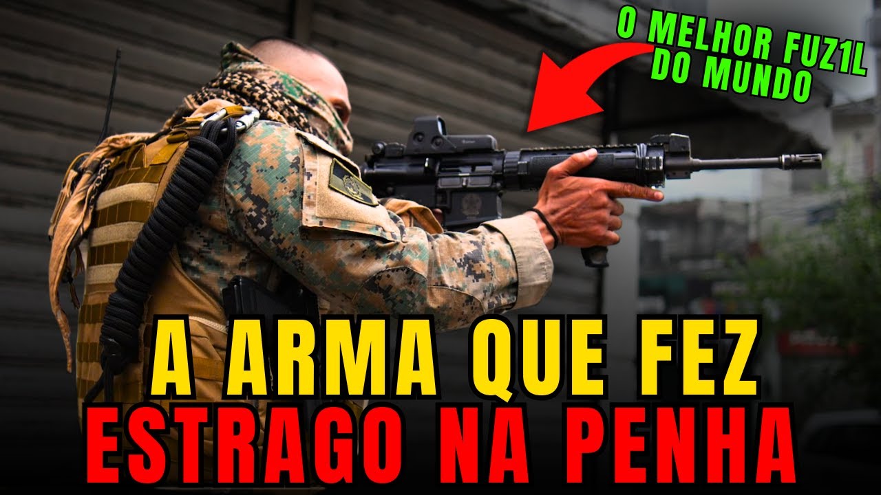 A ARMA DO BOPE NO CPX DA PENHA