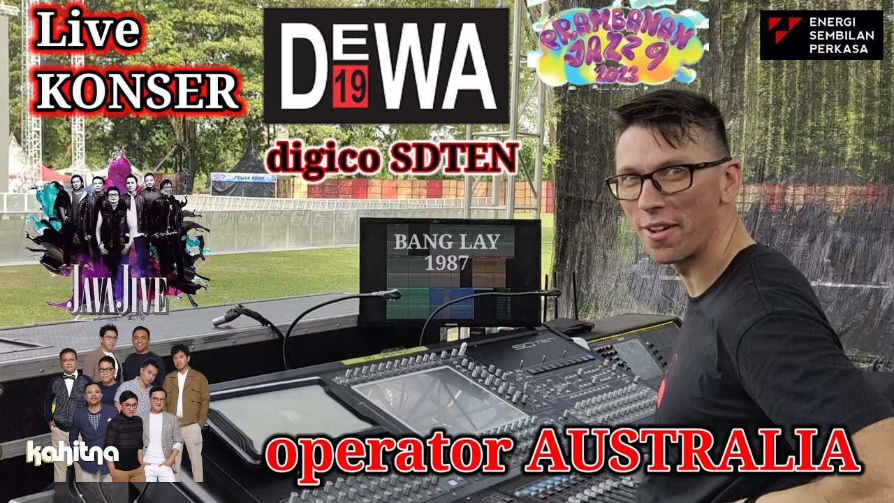KONSER DEWA 19 PRAMBANAN JAZZ 2023 DIGICO SDTEN DIOPERATORI BULE