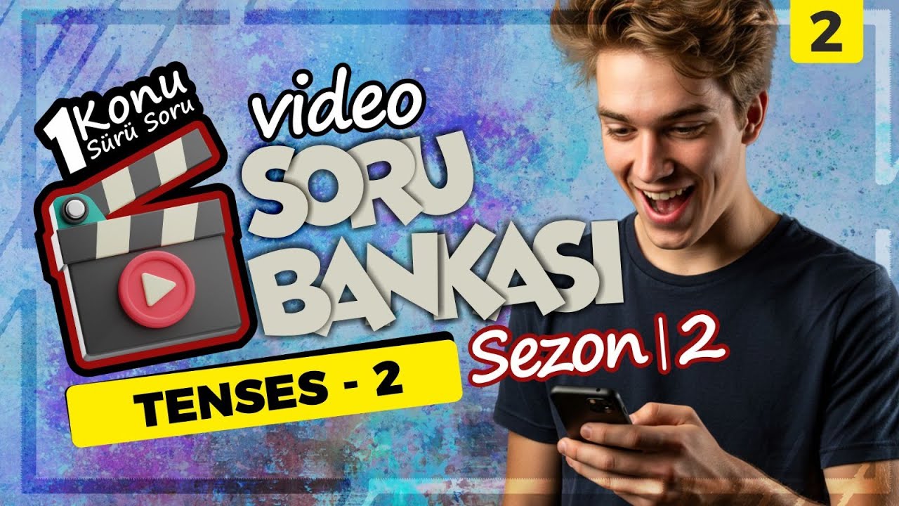 TENSES-2 YKS-DİL (YDT), YDS, Y&Ouml;KDİL Video Soru Bankası - Sezon 2