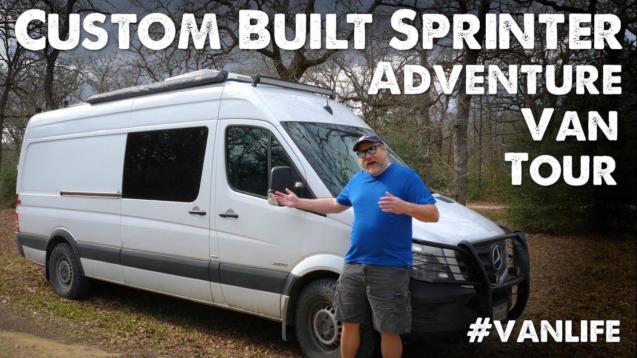 Sprinter Off Grid Tiny Home Tour - Couple Builds Beautiful Rolling Home - Saving Money