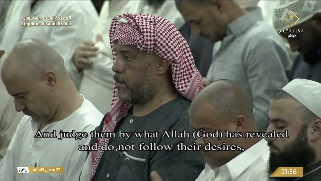 8th Ramadan 1445 Makkah Taraweeh Sheikh Dosary