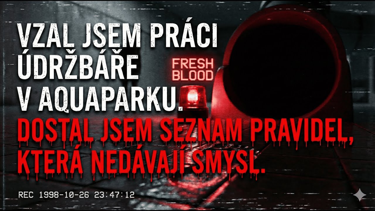 Vzal jsem práci údržbáře v aquaparku. Dostal jsem seznam, který nedával smysl. | ZÁZNAM #003