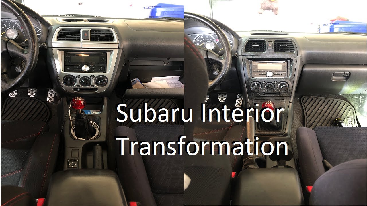 In the Shop: Subaru Interior Transformation
