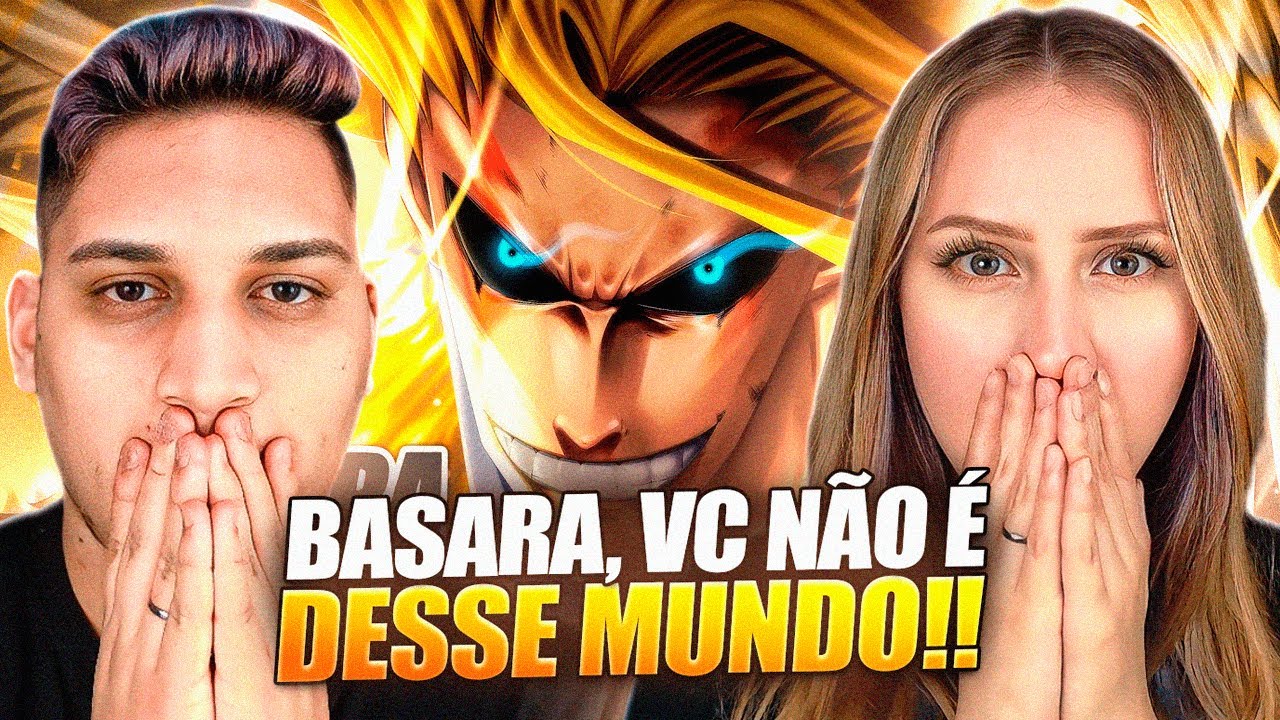 Simbolo da Paz | All Might (Boku no Hero) | Basara - REACT EM CASAL