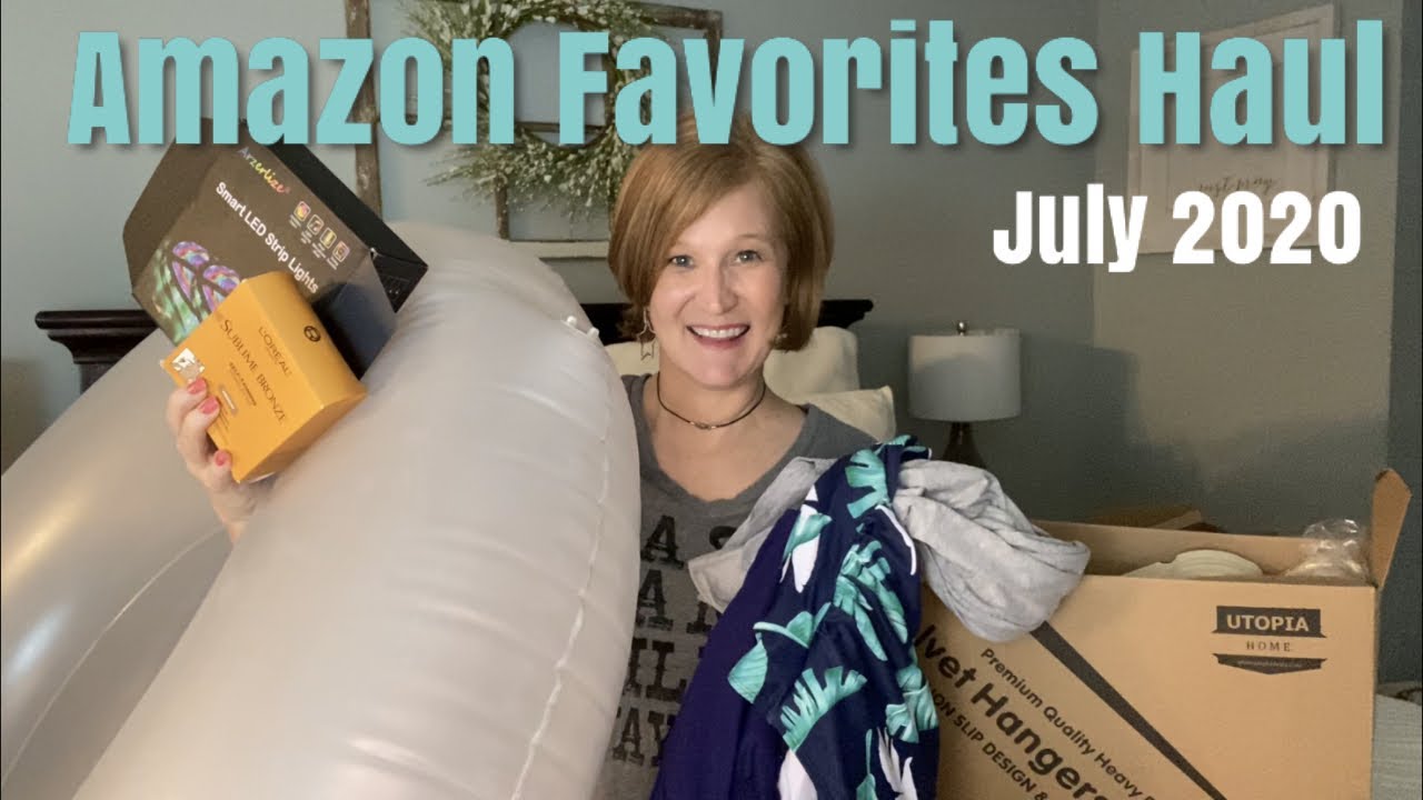 Amazon Favorites Haul | July 2020 | Bathing Suits, Summer Fun Items, Gadgets, and More!