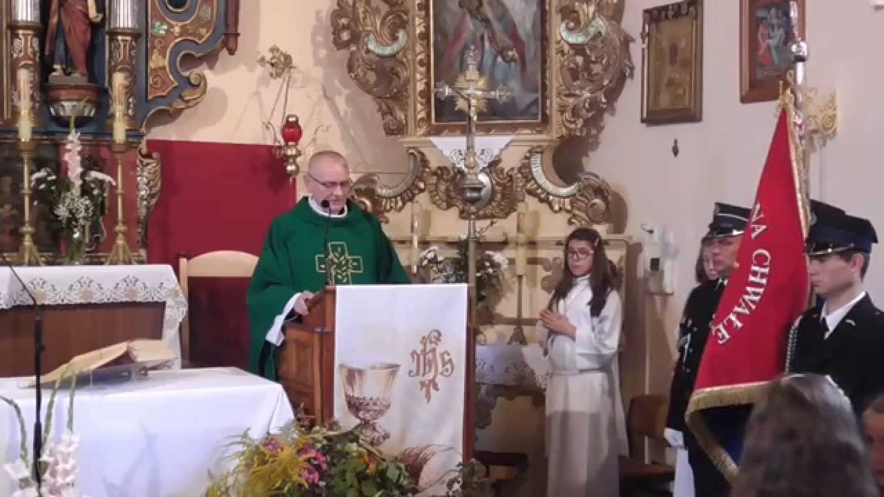 Msza dożynkowa  w Byszwałdzie  20.09.2015