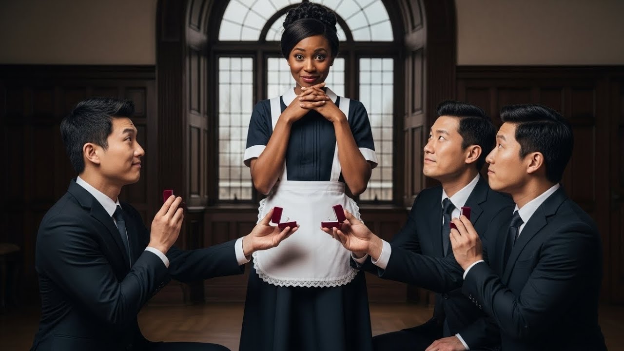 “Please Be Our Wife” KOREAN Brothers Beg Their AFRICAN MAID After She Saved Them From….