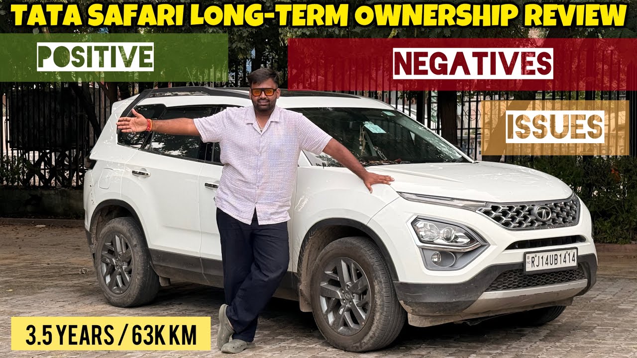 Tata Safari Ownership Review | 63k km Tested Pros, Cons & Issues😪 | Shrish Kaushik 