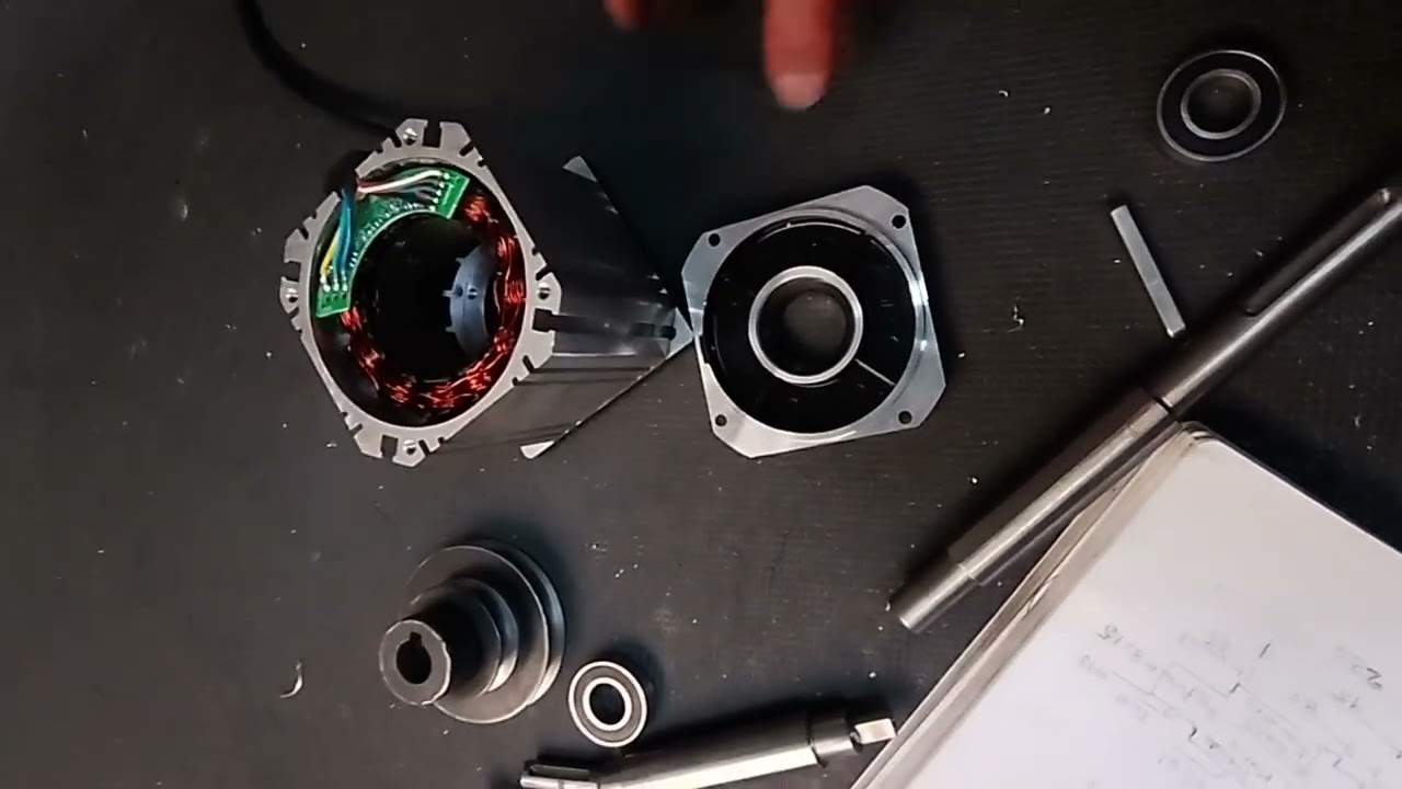 Reconstrucción de eje motor cc