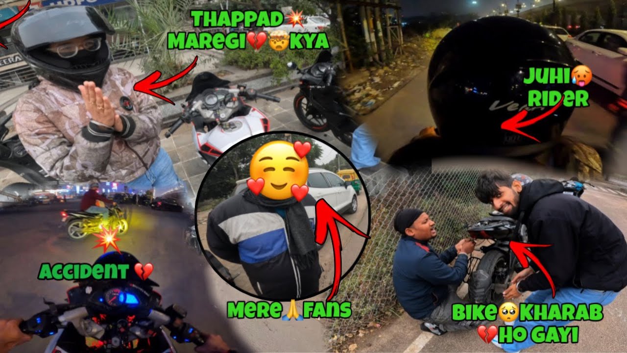 Girl Ride My bike RS200 | Thappad 💥 Maregi kya 👏🤯 | Bike kharab ho gayi 💔🥺
