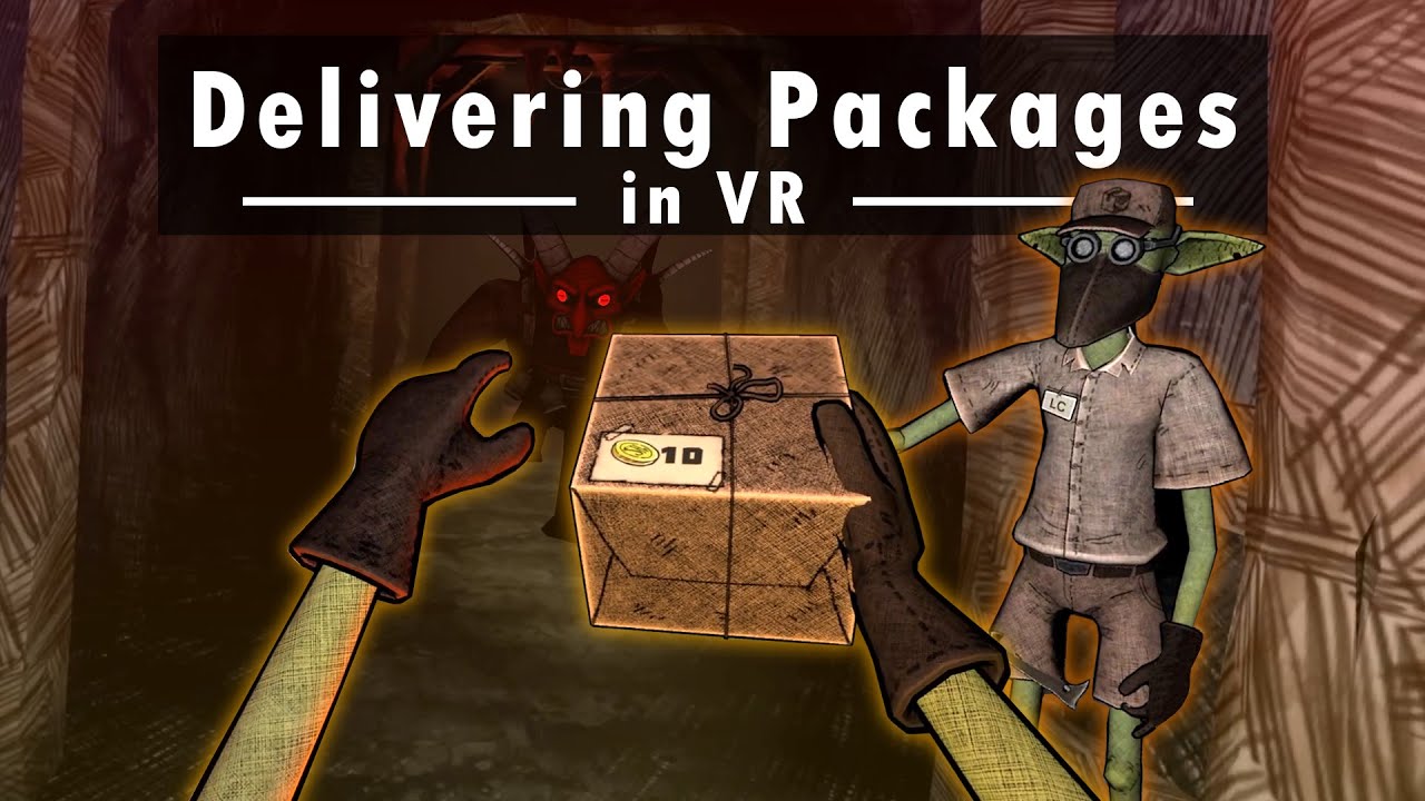 Обучение новой работе в VR — Смертельная доставка