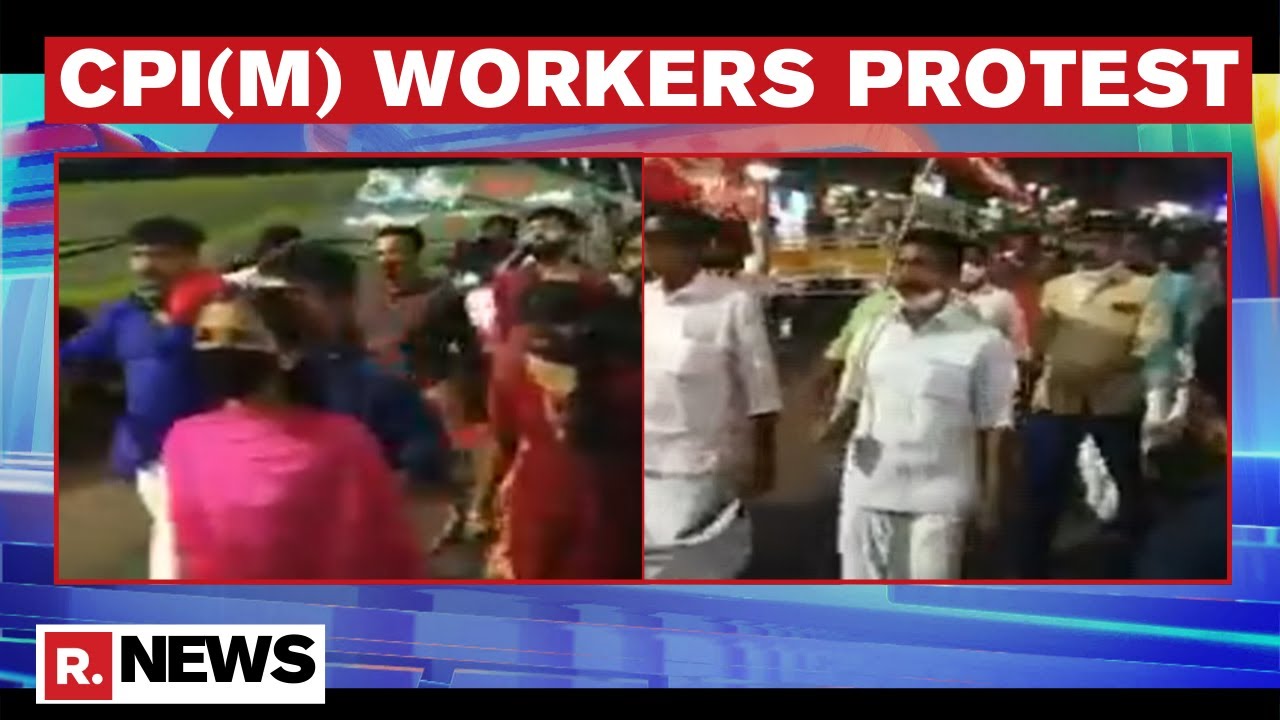 Kerala: CPI(M) Workers Carry Out Protest In Kuttiyadi Over Candidate Selection