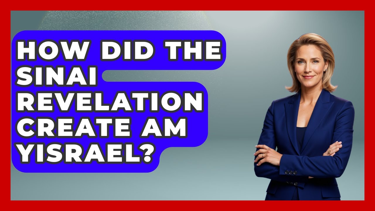 How Did The Sinai Revelation Create Am Yisrael? - Explaining The Torah