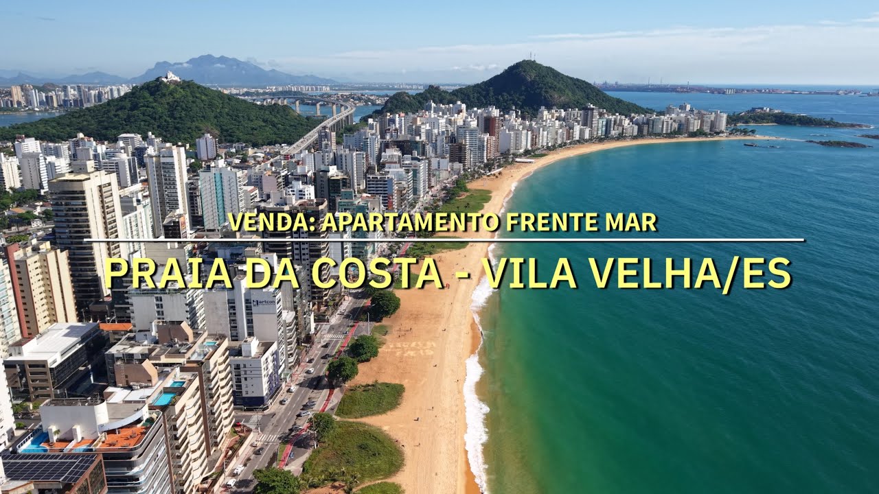 Super Apartamento de 200m² Frente Mar na Orla da Praia da Costa