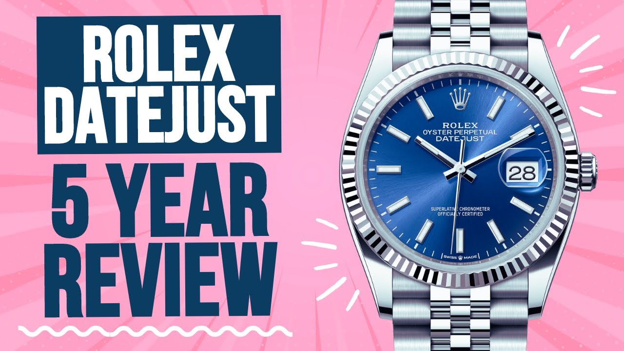 ROLEX DATEJUST 5-YEAR REVIEW | LIVING WITH A ROLEX DATEJUST 36MM FOR OVER 5-YEARS